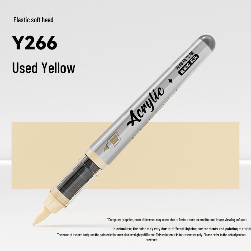 Jinzhi Liquid Acrylic Marker Pen - Soft Tip, Opaque, Large Capacity, Stackable Colors