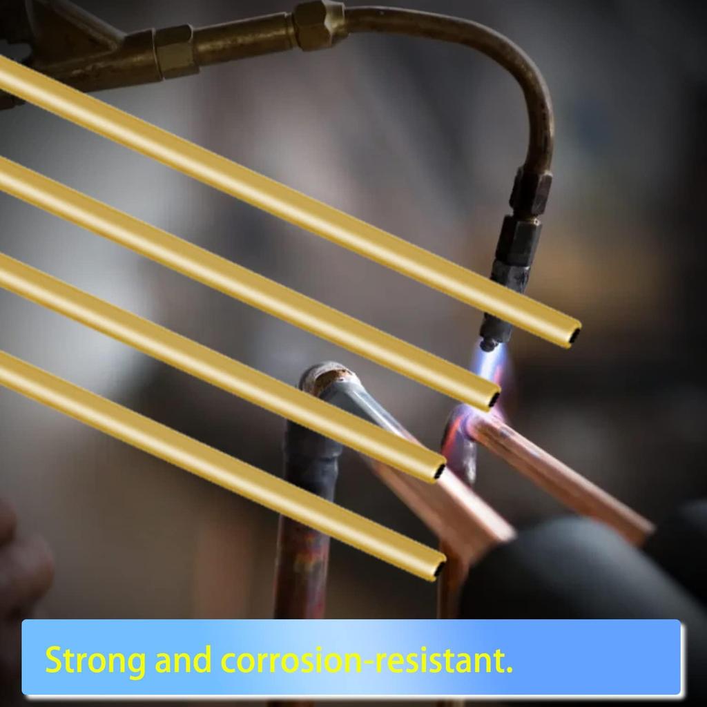 Aopin Brass Copper Cooling Tubing - 3mm ID X 4mm OD, 300mm Length, 2 Pcs