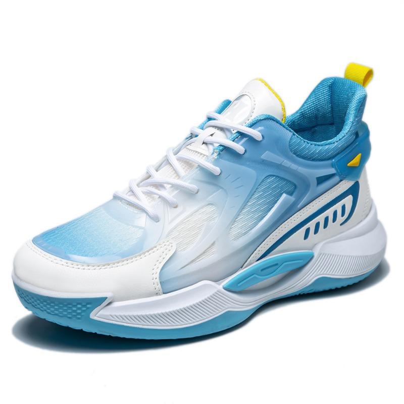 Shoes Men's platform comfortable and breathable running shoes Students' daily mesh color matching fashion sports shoes
