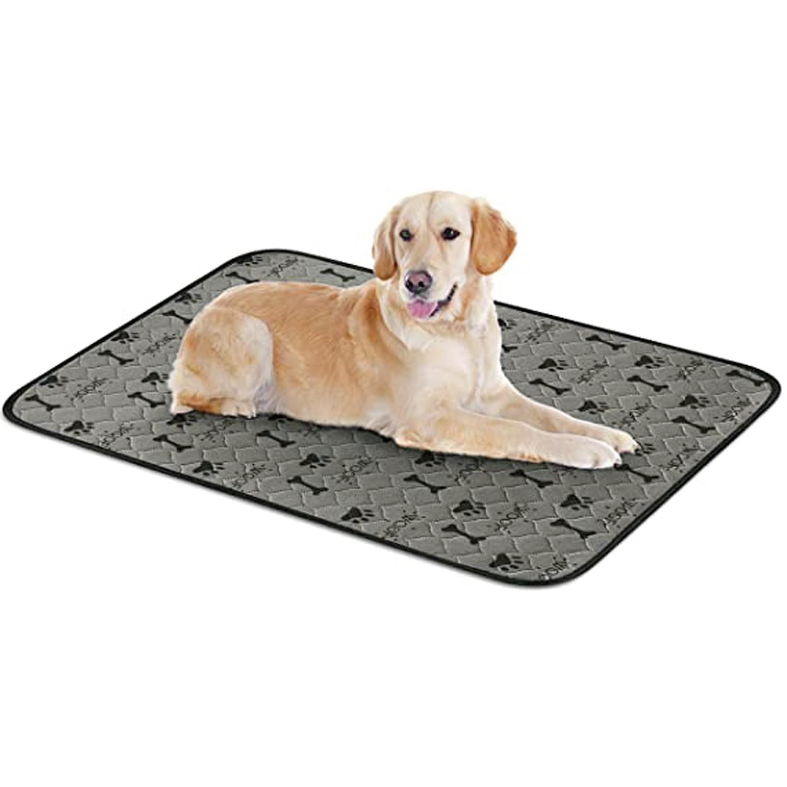 

Pet Pee Pad 3 Sizes Dog Training Mat Quick Absorbent Washable Reusable Puppy