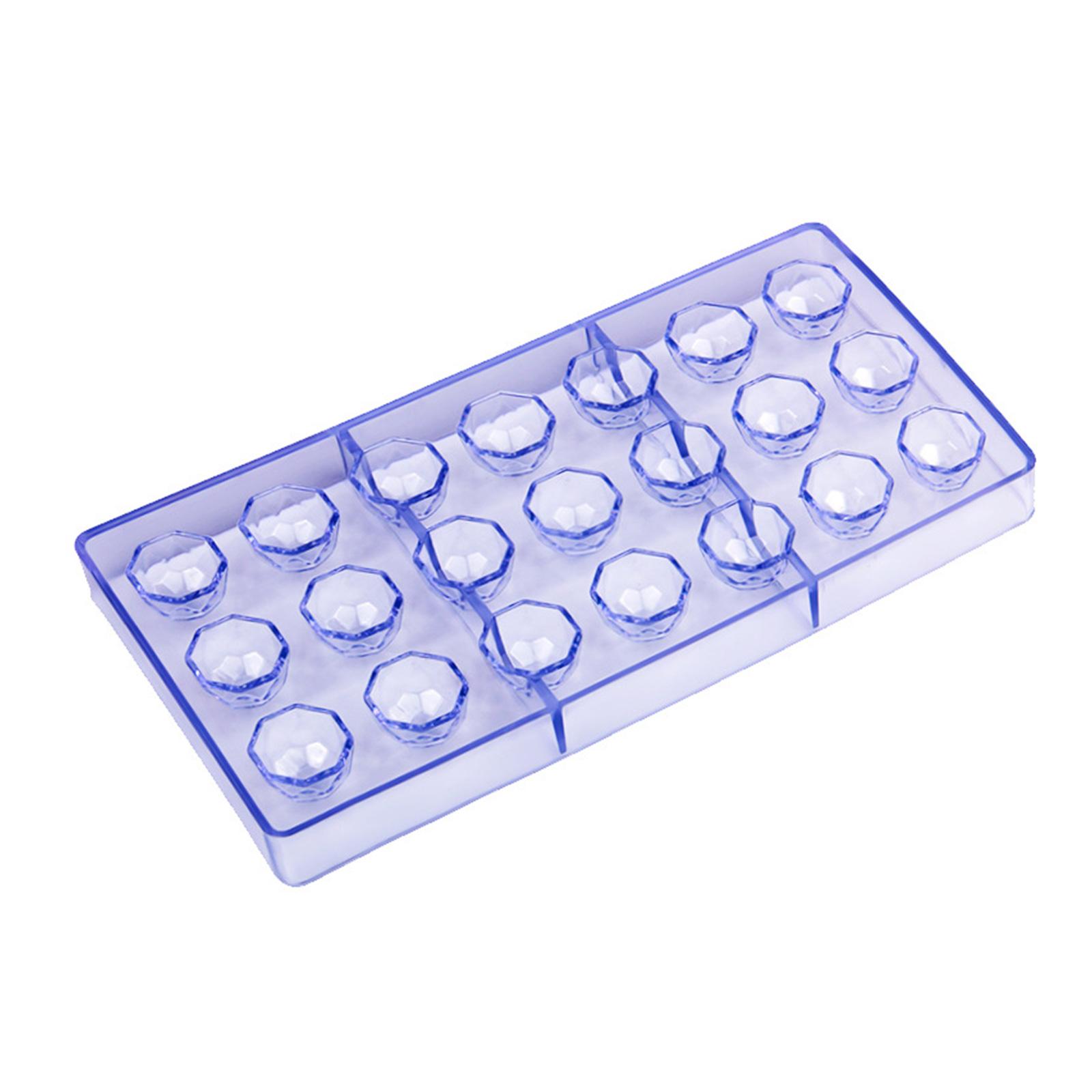 

Форма для шоколада с 21 полостью, многослойная, алмазная, для конфет и кондитерских изделий