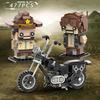 3-IN-1 Ricks and Das Building Blocks Set Walkin-g Dead Figures Bricks Toys Desktop Decoration Adults and Kids Xmas Easter Gift