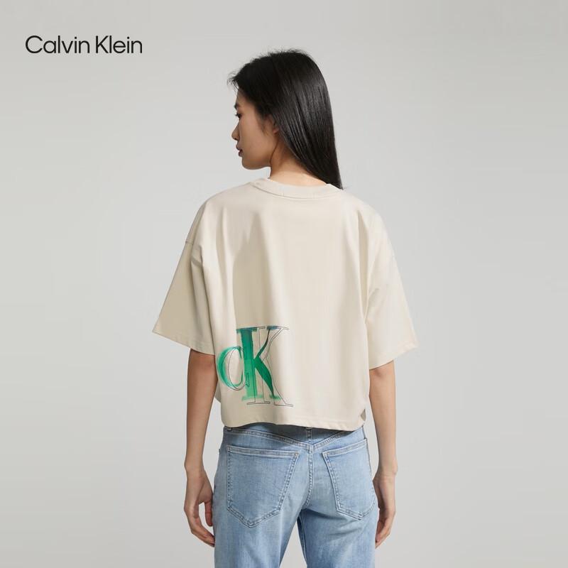 Calvin Klein Jeans Women's CK Logo Cotton Short Sleeve T-Shirt
