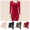 Lingerie Women Thermal Underwear Tops Pants Warmth Long Underwear Thermal Clothes Set  Girl