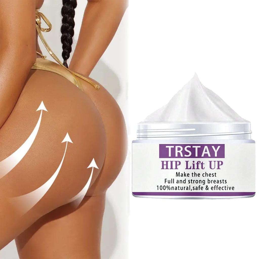 Krém na zvednutí zadku udržuje hýždě vypouklé dopředu a dozadu, aby byla postava štíhlá