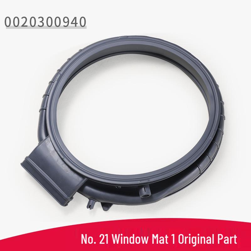 Drum Washing Machine Door Seal Gasket & Window Pad Replacement Set