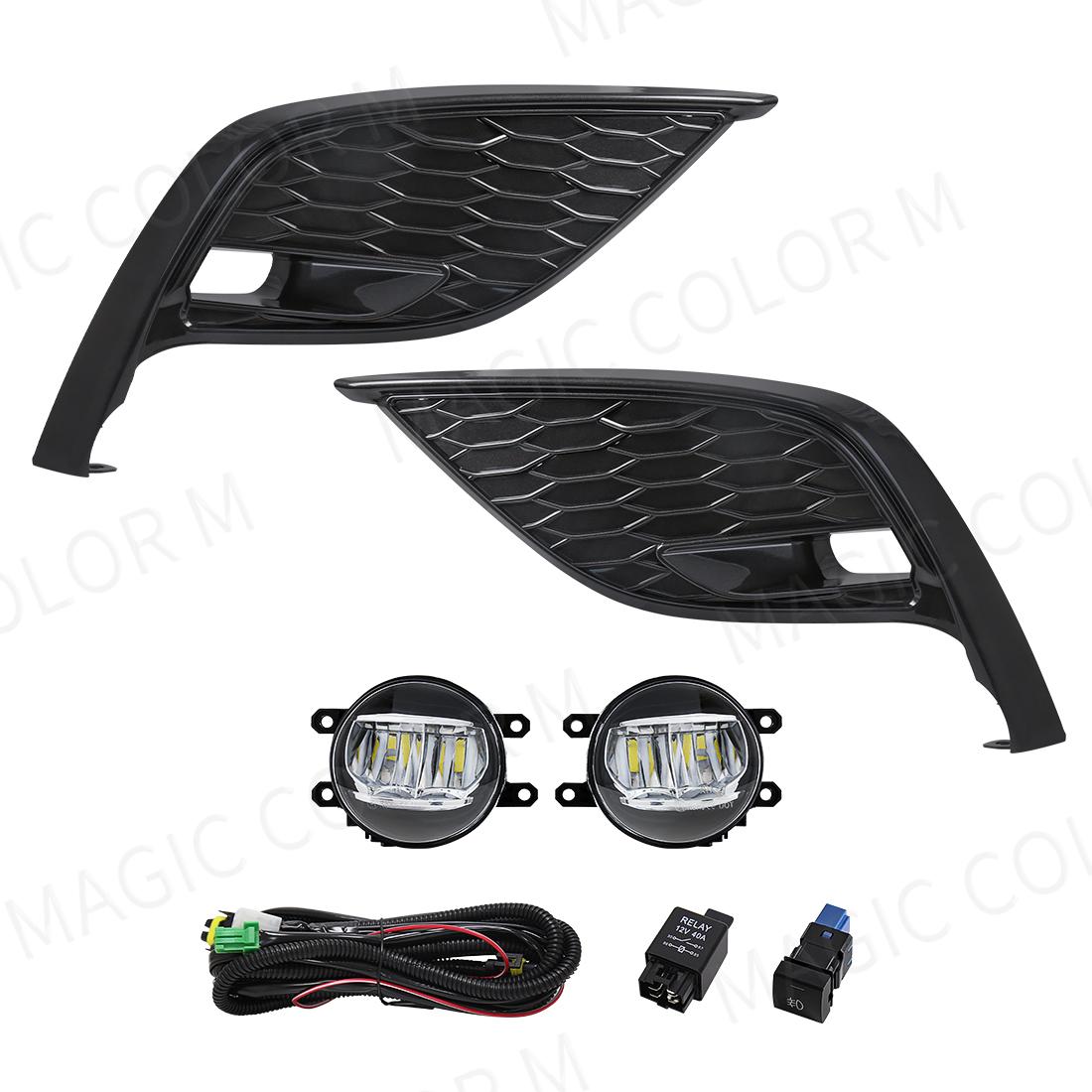 

81482-06190 81481-06220 Светодиодные противотуманные фары DRL дневные огни для Toyota Camry 2025 2025 2025 Крышка бампера Лампа дневного света