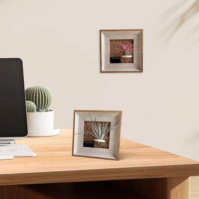 1 Stück Wanddekorationen Ins Fotorahmen Vintage Wandbehang Kunst mit magnetischem Holzring Zuhause Mehrere Optionen verfügbar