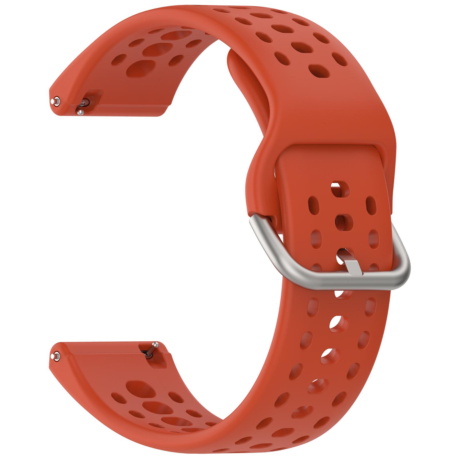 

HeroIand Ремешок для часов для Huami Amazfit Bip 6 Ремешок Браслет Спорт Силикон для Amazfit Bip6 Умные Браслеты красный
