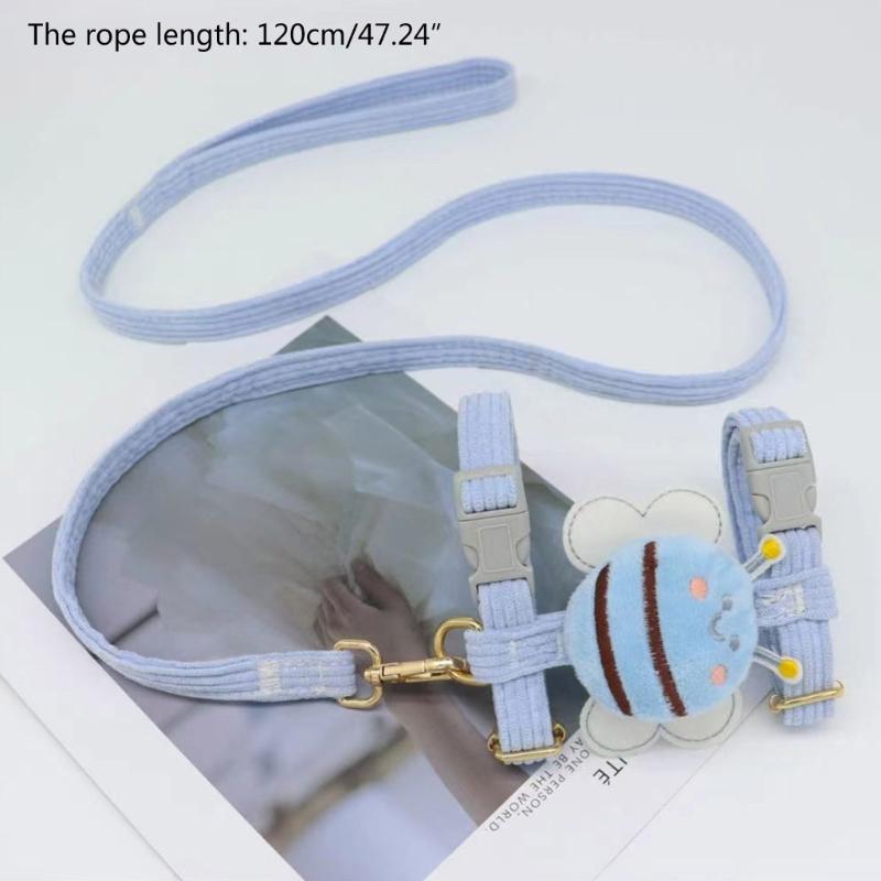Dog Safety Harness with Leash Set No Pull for Small Dog Training Walking