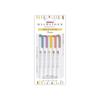 Zebra Mild Liner 5 Color set Assorted Stylish Mild Colors  Harmonious Mild Colors