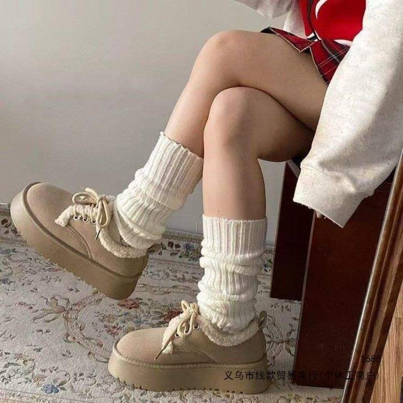 Winter thickened warm cotton shoes Winter shoes Snow boots Women's velvet snow boots Women's outer cotton shoes