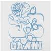 Ganni T3999 151 Future Logotryck Dam Långärmad T-shirt