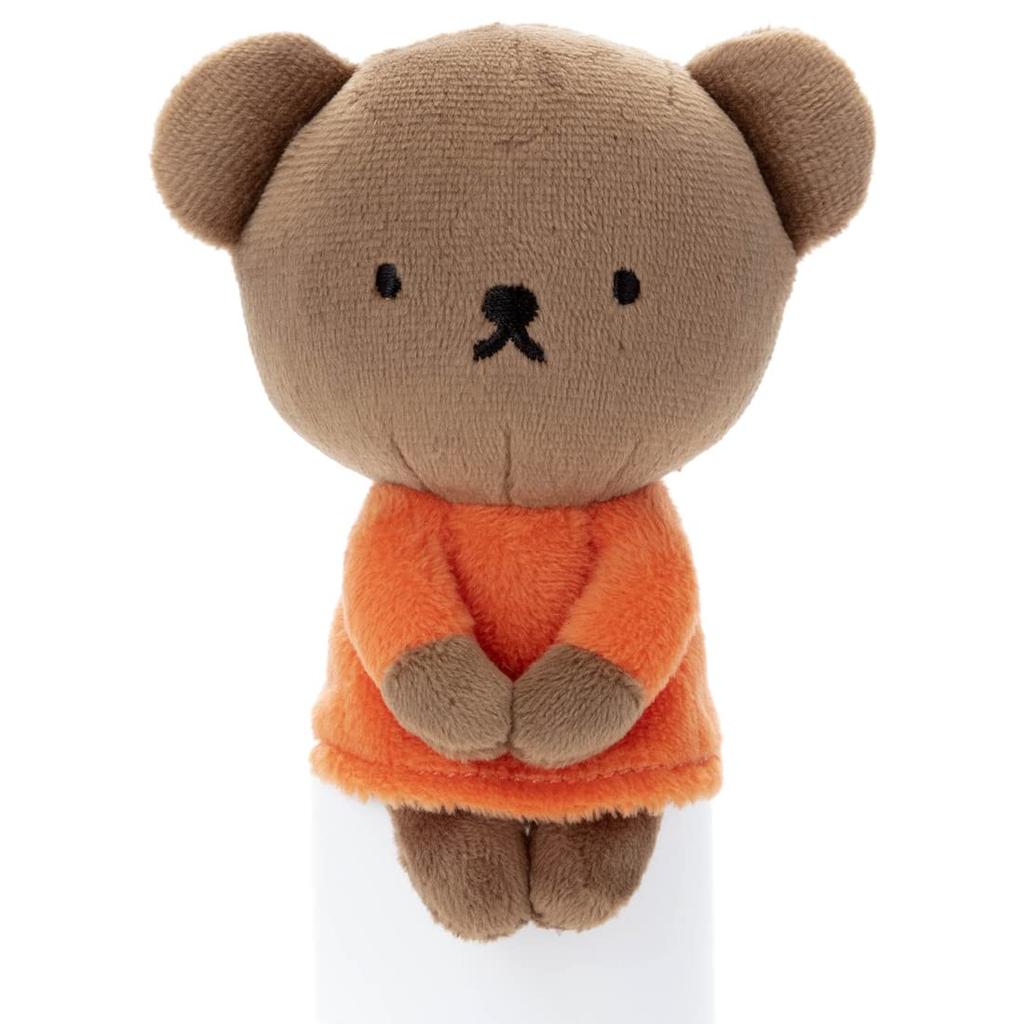 Bruna Chokkori-san Boris Plush Toy, Height approx. 11cm