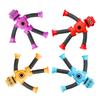 Pull & Stretch Telescopic Tube Fidgets Robot Toy for Kids Free Bend Anxiety Reduce Finger Toy for Autisms ADD Decompress