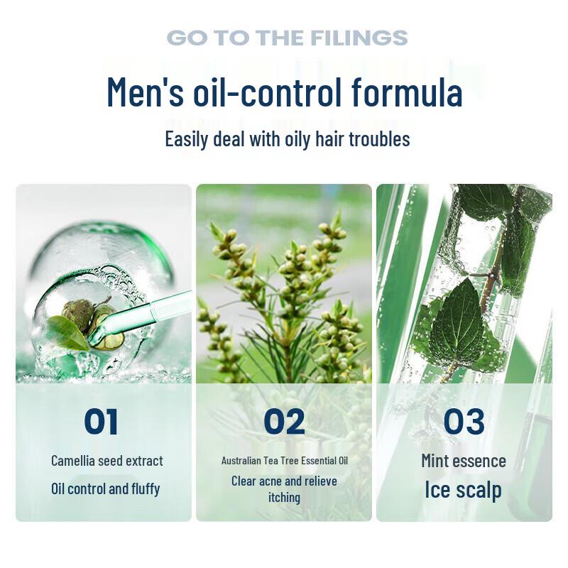 Adolph Tea Tree Essential Oil Men's Shampoo