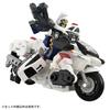 Takara Tomy Tomica Job Labor TJBDX Rising Police Braver Deca Ride Armor White Motorcycle DX Set Miniature Car Toy (Ages 3 and up)