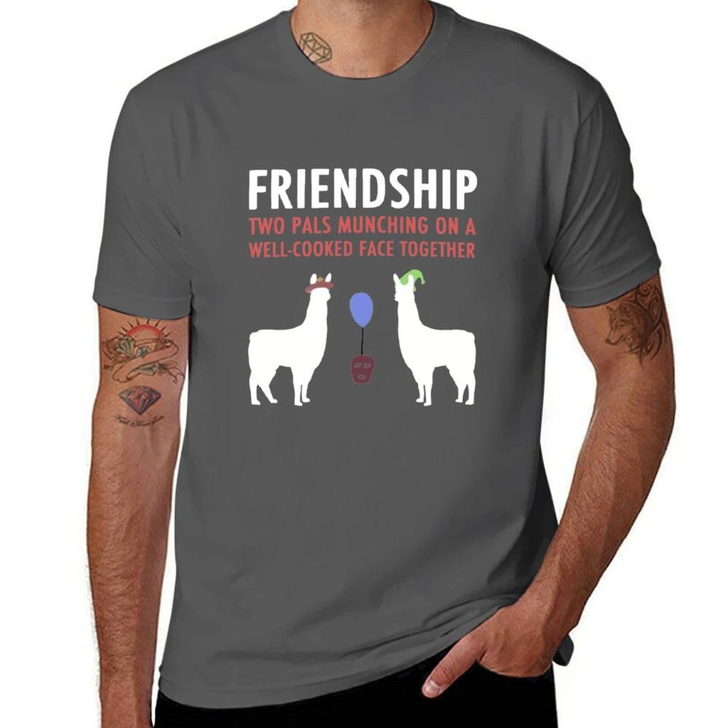 Llamaswithhats Tshirt Large Size Casual Short Sleeve Top