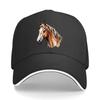 Colorful Horse Art Print Wall Decor Hip Hop Hat Fashion Outdoor Sports Sandwich Baseball Cap