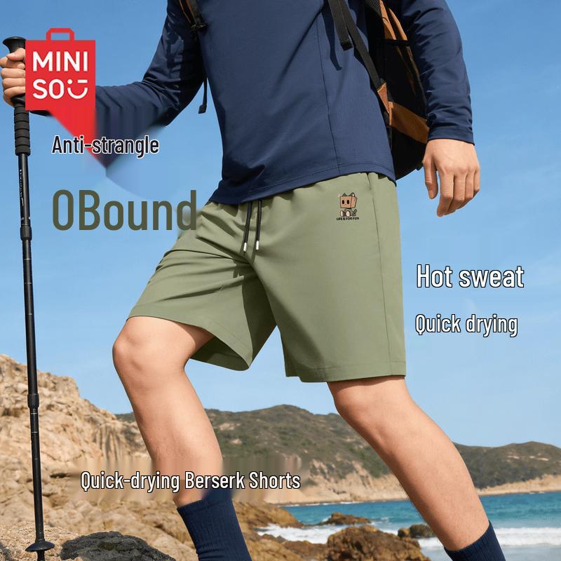 MINISO Men s Quick-Dry Casual Shorts 3XL
