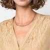 Bohemian Water Drop Enamel Necklace: Simple, Versatile Clavicle Chain for Women