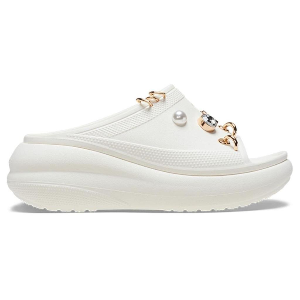 Crocs Comfortable Simple Versatile Slide Sandals Women Sandals White 210081-0WV