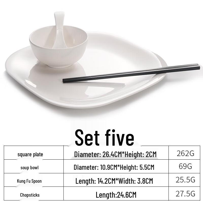 Shengjia Melamine 3-Compartment Canteen Plate
