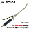 High Pressure Water Spray Gun Quick Connect Alloy Cleaning Wand For Car Washing Garden Irrigation Air Conditioner Outdoor Clean Tool Kit