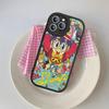 Cartoon Dr Slump Arale Phone Case For IPhone 16 15 14 13 12 11 Pro Max Plus Shockproof Leather Cover
