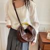 Women's Metal Handbag Fashionable Dumpling Wrap
