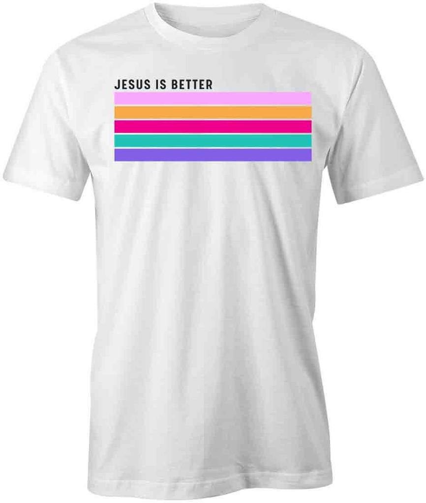 JESUS IST BESSER T-Shirt Kurzarm Baumwolle KLEIDUNG RELIGION S1WCA61