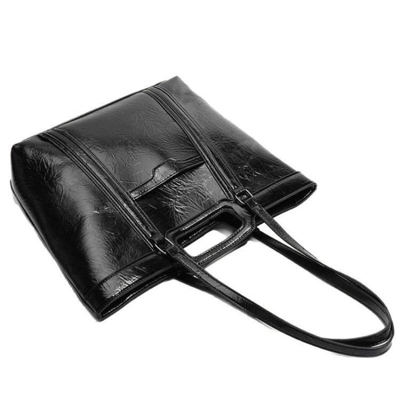 Textured Tote Bag, Handbag, Large-capacity Single-shoulder Bag, Fashionable Underarm Bag, Women's Commuter Bag