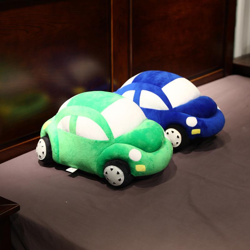 1 bucată mașină jucărie de pluș drăguț umplut mașină pufoasă pernă pentru bebeluși copii decor acasă jucărie pentru băieți cadou de aniversare pentru copii