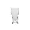 Custom Short Round Trophy Glass - White Homebrew Beer and Juice Glass, Large Capacity with Thick Bottom