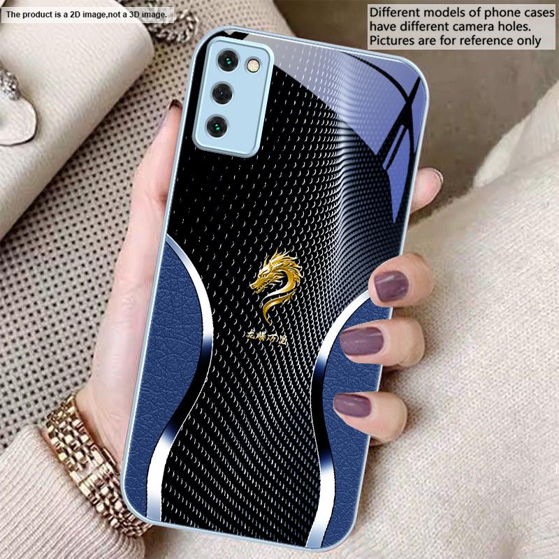 Der majestätische Drachenkopf Für Samsung S26 S22 S8 9 10 S20 Ultra S21 Pro S22 Plus S23 FE S24Ultra S25 Edge S24+ Glas Handyhülle