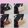 Chic Vintage Style Saddle Bag For Women In Black Beige Brown And Khaki With Soft Pu Material