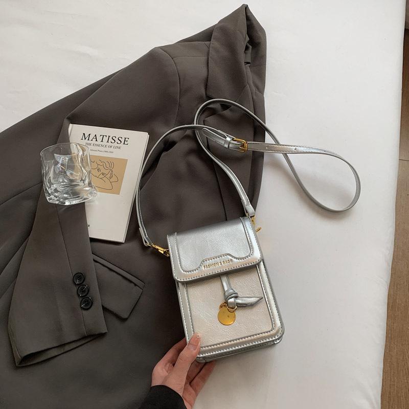 Mobile Phone Bag Female Crossbody New Fashion Niche Single Shoulder Small Square Small Bag for Mobile Phones