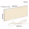 Wood Hotel Bulletin Board Reminder Signs Door Hanger Convenient To Use Door Plate  Office