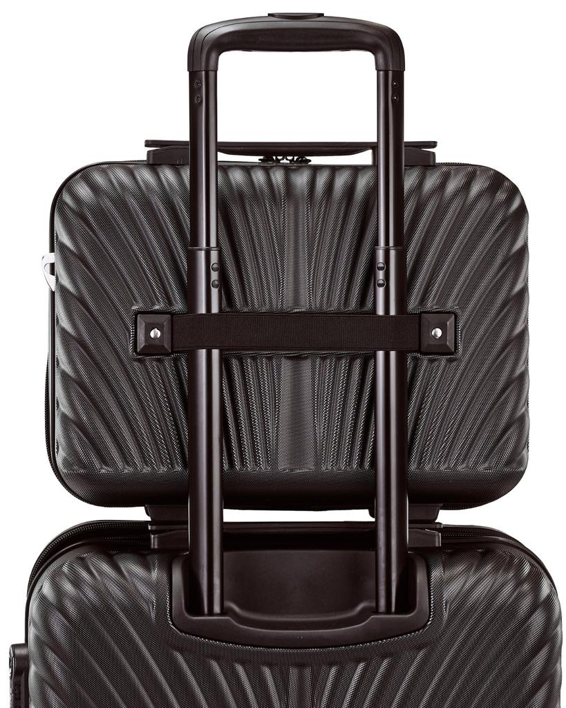 Set of 4 Wings Swan 2.0 Black Suitcases