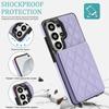 For Samsung Galaxy S26 S25 S24 S23 S22 S21 Ultra Note 20 Ultra Case Wallet with Card Holder, Flip Magnetic Clasp Kickstand Cover
