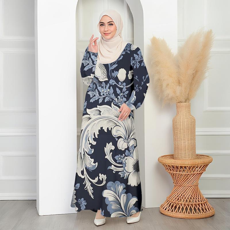 Muslim Women's Robe, Loose, Casual Style, Lightweight, Breathable, Soft, Comfortable, Suitable for Fashion and Tradition, Manufactured In 2025