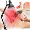 100w Infrared Heating Therapy Lamp Muscle Pain Relief Skin Care Clip-on Light (AU Plug)