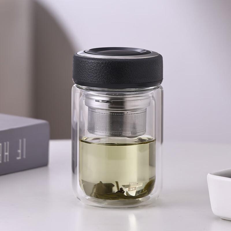 Shangqi Double Wall Borosilicate Glass Mug