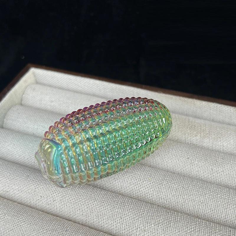 Kryształowy Realistyczny Sztuczny Kukurydza DIY Fałszywe Warzywo Symulacja Jedzenia Dekoracja Imprezowa Rekwizyt Fotograficzny Dekoracja Domu Restauracji