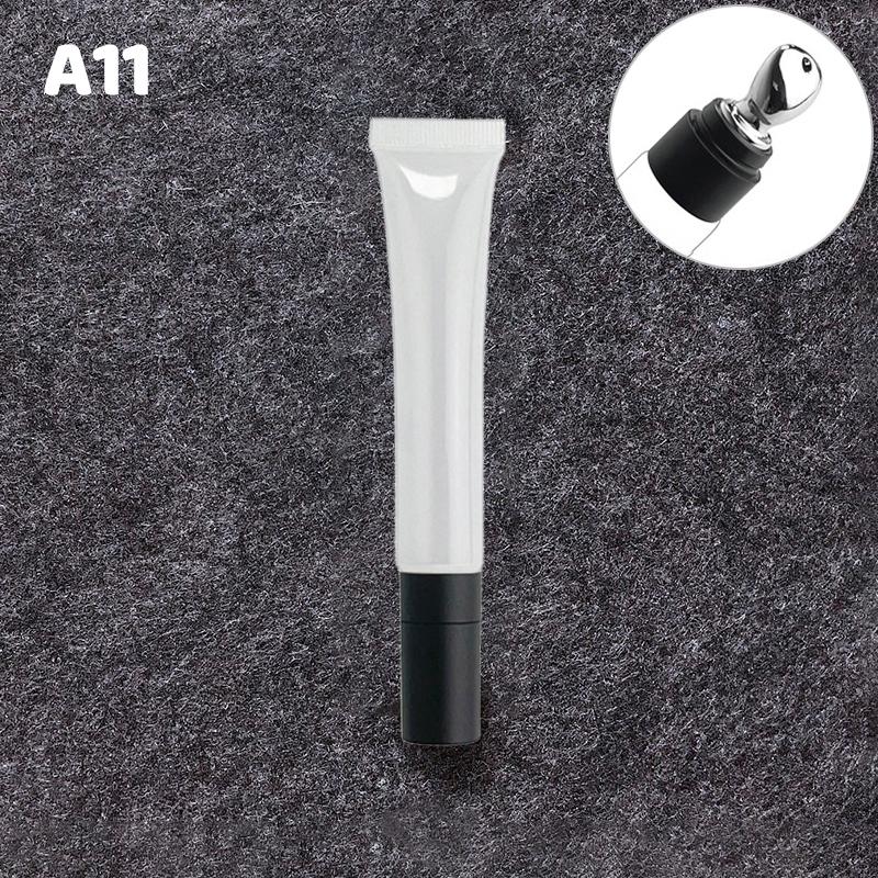 1Pcs 20ml Empty Squeeze Soft Containers PE Transparent Lip Gloss Tubes Bottle Sample Bottle Refillable Lip Gloss DIY Container