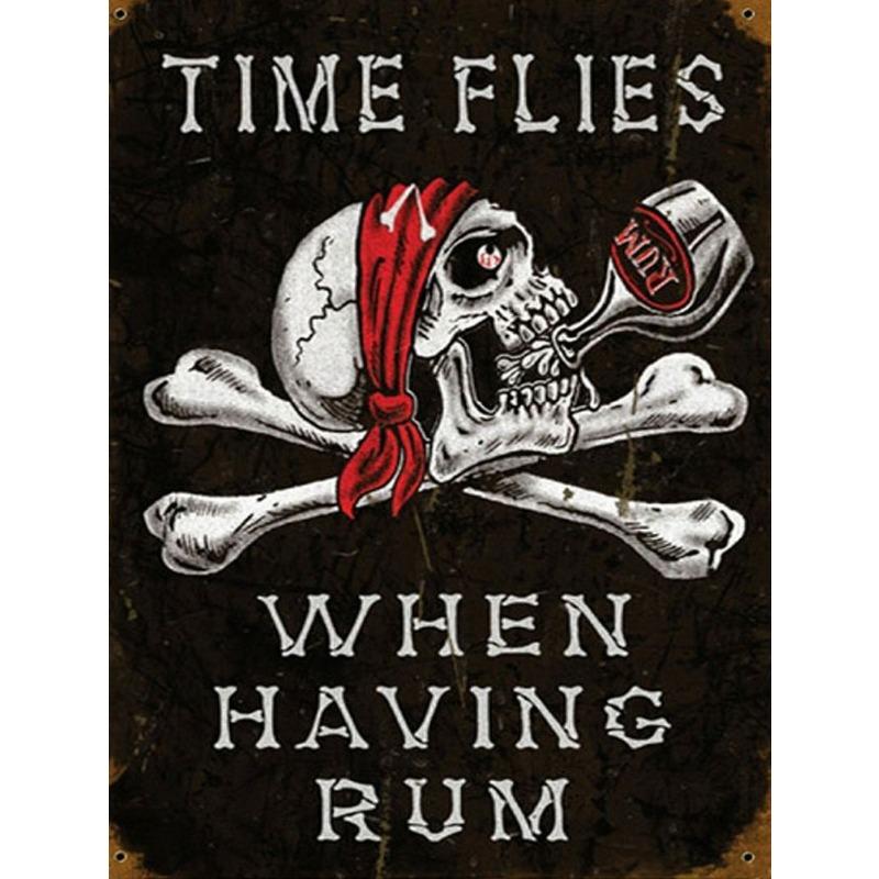 

Old-Fashioned Animal Theme Metal Tin Sign for Kitchen Bar Coffee Shop Interior