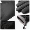 1 Pair Winter Gloves with Adjustable Drawstring Cuffs Waterproof Windproof Wicking Touchscreen Anti-Slip Heat Retention Moisture
