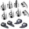 Pack of 12  Metal Finger Covers for Thumb and Index Finger, Celluloid Thumb Covers, Guitar Playing Finger Covers