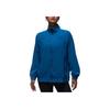 Jordan Solid Color Stand Collar Zipper Casual Long Sleeve Jacket Women Jackets Blue FN5144-457
