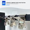 Curtain Cloth Non Rusting Clip Square Tube Non Deforming Clip NEW Hanging Accessories  Event Setup